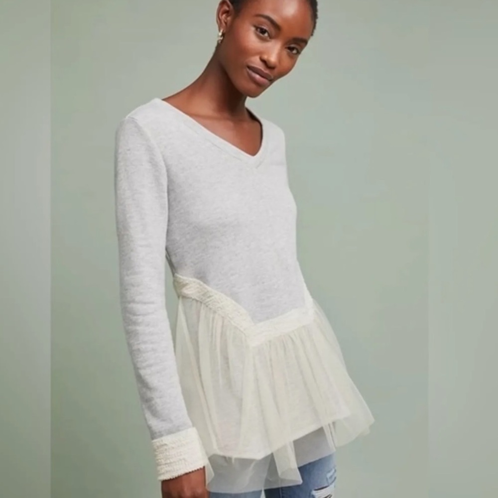 COPY - Anthropologie Amadi Nutcracker Sweatshirt Size Medium